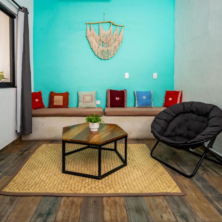 Casa Fersan Cancún - Deluxe Studio mit Doppelbett - 1