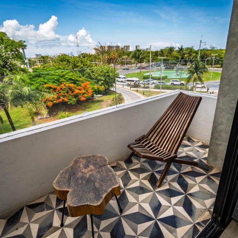 Casa Fersan Cancún - Deluxe Studio mit Kingsize-Bett - 7