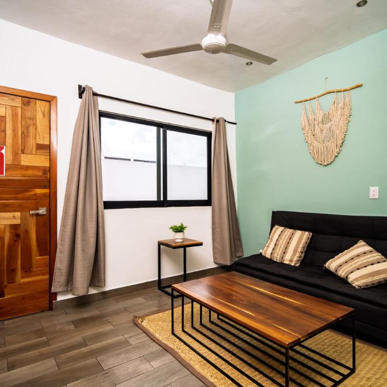 Casa Fersan Cancún - Deluxe Studio mit Kingsize-Bett - 5