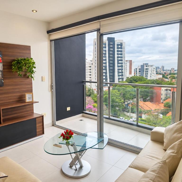 Cómodo apartamento, céntrico y con vista urbana - One-Bedroom Apartment - 5