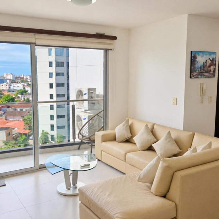 Cómodo apartamento, céntrico y con vista urbana - One-Bedroom Apartment - 1