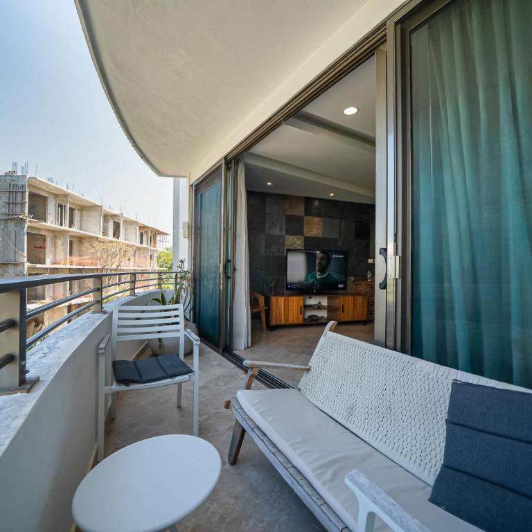 Stylish 2BR Condo - Haab - Steps to Beach - Apartment mit 2 Schlafzimmern - 40