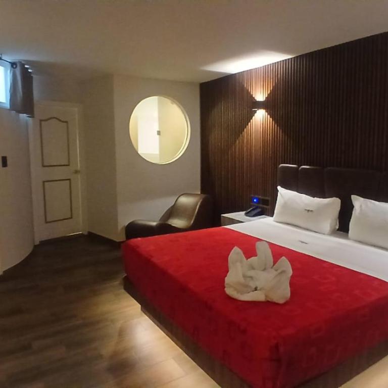 Motel Mykonos - Habitación con cama extragrande. - 3