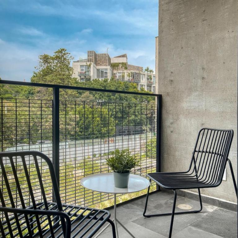 Roma Norte 1BR Balcony by Parque Mexico - Apartamento - 5