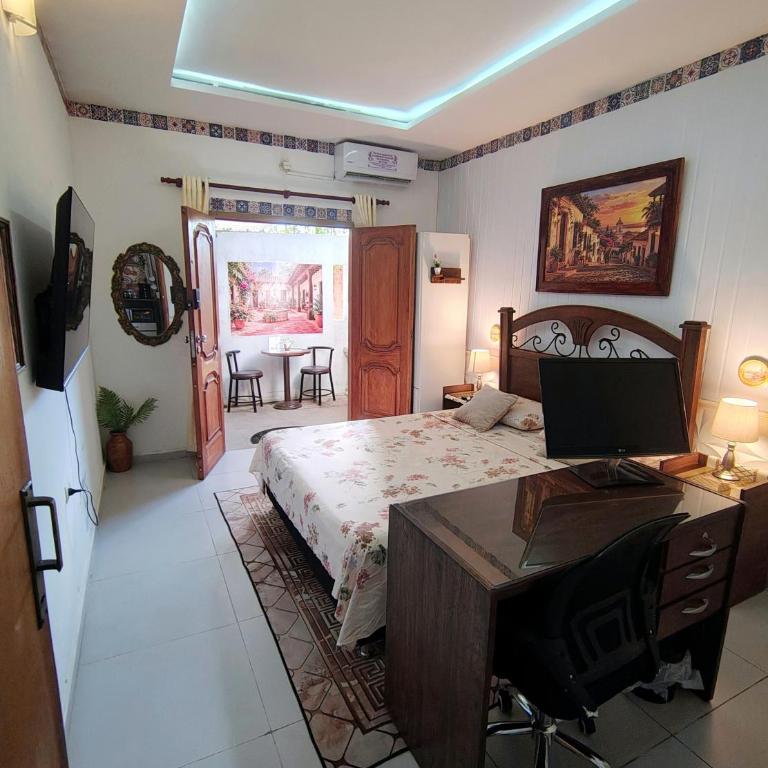 Sajonia Colonial - Habitación Doble Deluxe - 1