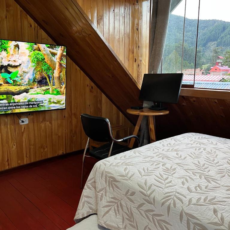 Albano Apartamento 1BR - 2 camas tu refugio Oxapampa piso 4 sin ascensor - Apartamento de 1 dormitorio - 16