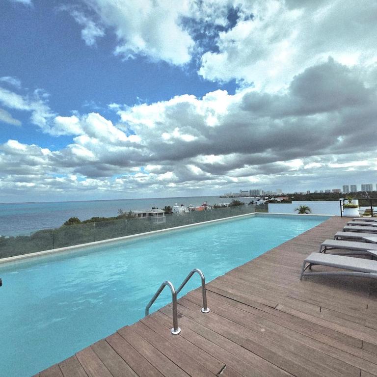 TAKH, Elegant Condo 2BR Rooftop Pool Ocean View & Balcony lagoon view - Apartamento Familiar de 2 dormitorios con vistas - 3