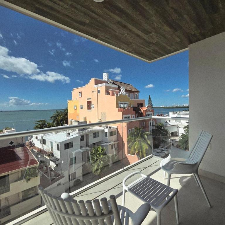 TAKH, Elegant Condo 2BR Rooftop Pool Ocean View & Balcony lagoon view - Apartamento Familiar de 2 dormitorios con vistas - 5