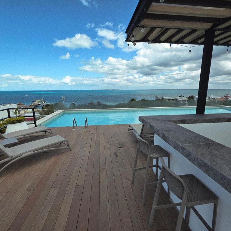TAKH, Elegant Condo 2BR Rooftop Pool Ocean View & Balcony lagoon view - Apartamento Familiar de 2 dormitorios con vistas - 6