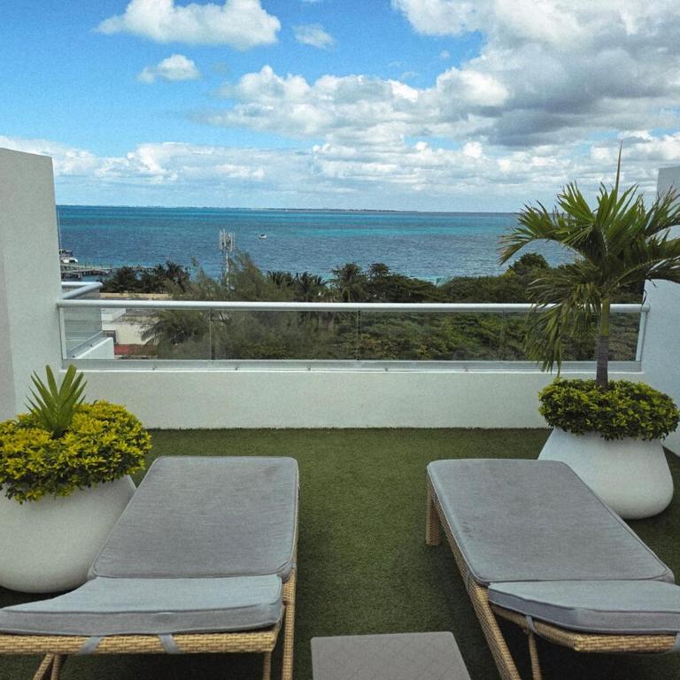 TAKH, Elegant Condo 2BR Rooftop Pool Ocean View & Balcony lagoon view - Apartamento Familiar de 2 dormitorios con vistas - 9