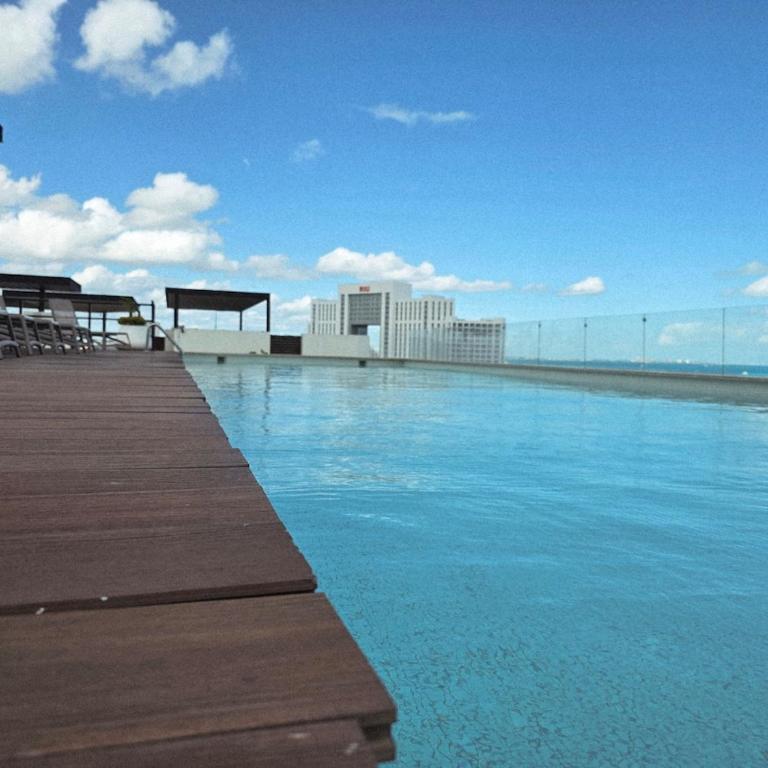 TAKH, Elegant Condo 2BR Rooftop Pool Ocean View & Balcony lagoon view - Apartamento Familiar de 2 dormitorios con vistas - 22