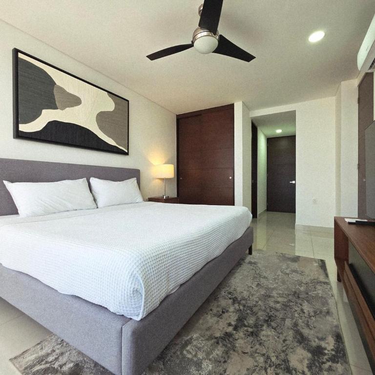 TAKH, Elegant Condo 2BR Rooftop Pool Ocean View & Balcony lagoon view - Apartamento Familiar de 2 dormitorios con vistas - 42