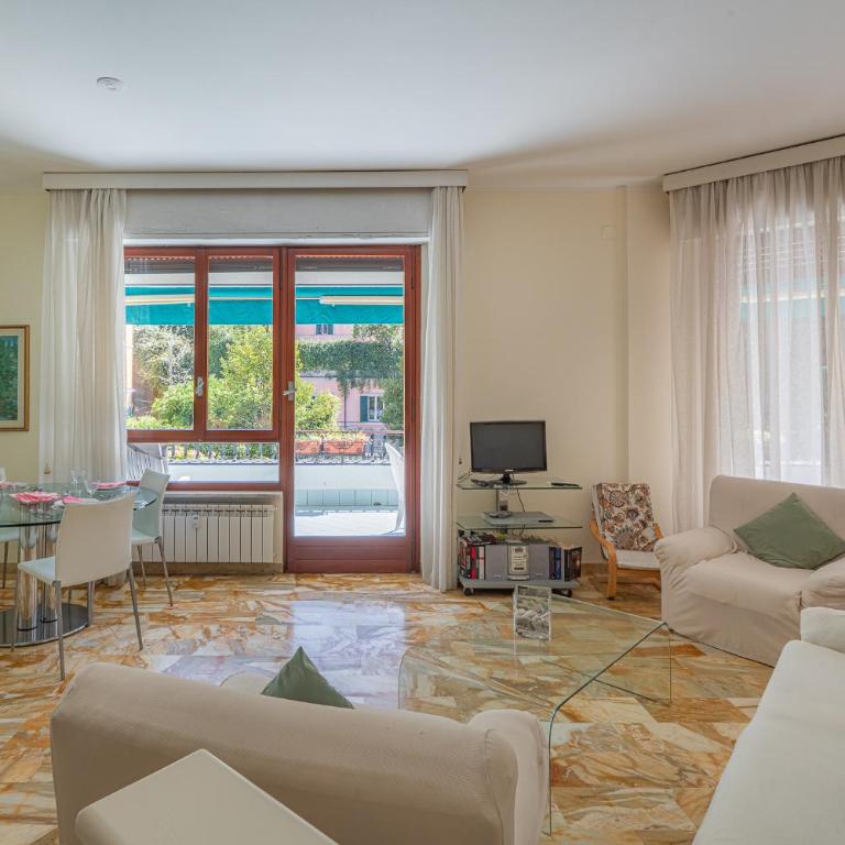 Large Terrace, Private Parking, Rapallo - Appartamento con 2 Camere da Letto - 2