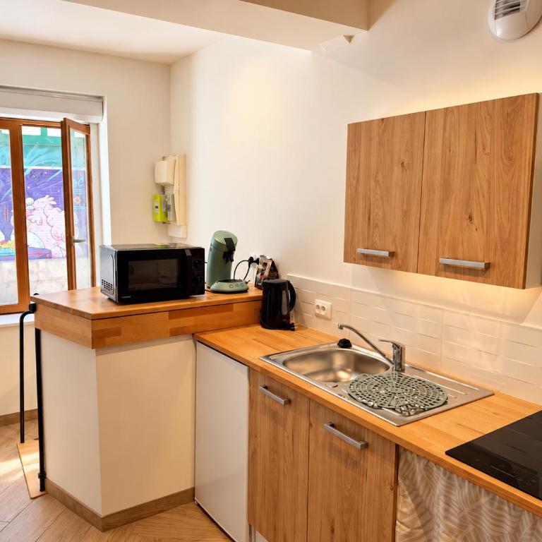 Détente centre ville Rouen Linge et ménage inclus - Appartement 1 Chambre - 5