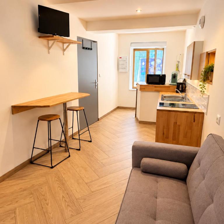 Détente centre ville Rouen Linge et ménage inclus - Appartement 1 Chambre - 10