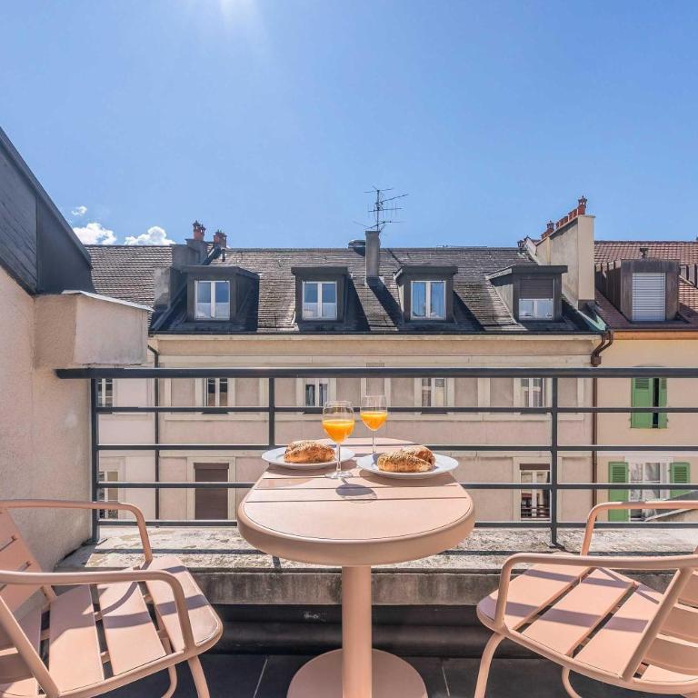 Cosy apartment- 1BR-4P- Geneva - One-Bedroom Apartment - 15