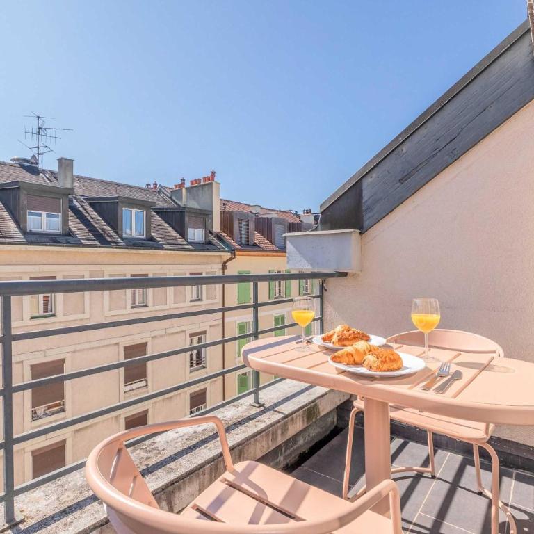 Cosy apartment- 1BR-4P- Geneva - One-Bedroom Apartment - 5