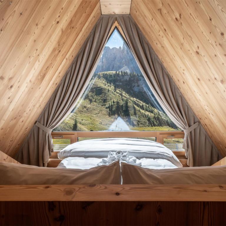 Hospiz Passo Gardena - Habitación Doble con vistas a la montaña - 6