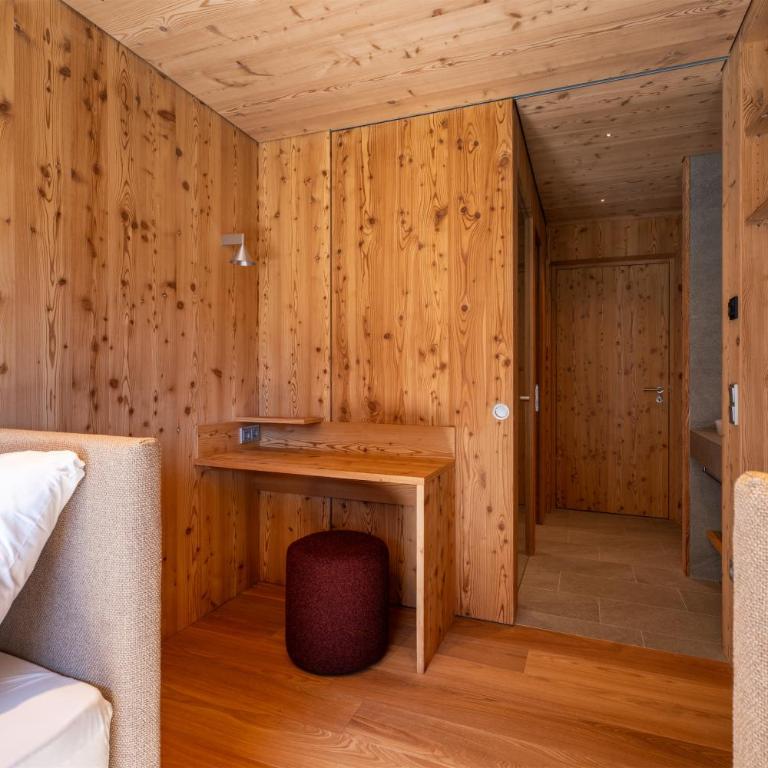 Hospiz Passo Gardena - Habitación Doble con vistas a la montaña - 2