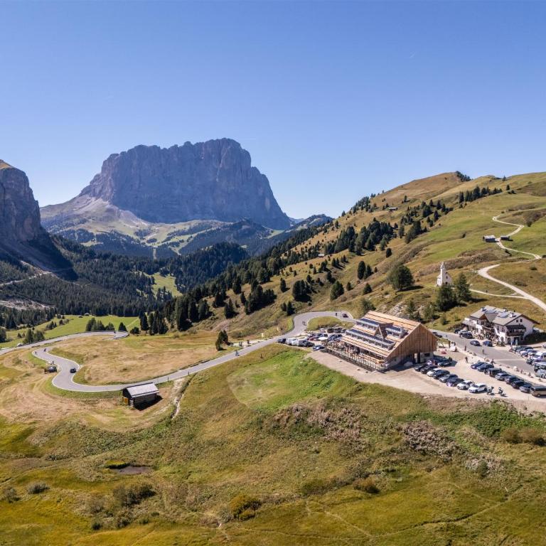 Hospiz Passo Gardena - Habitación Doble con vistas a la montaña - 2