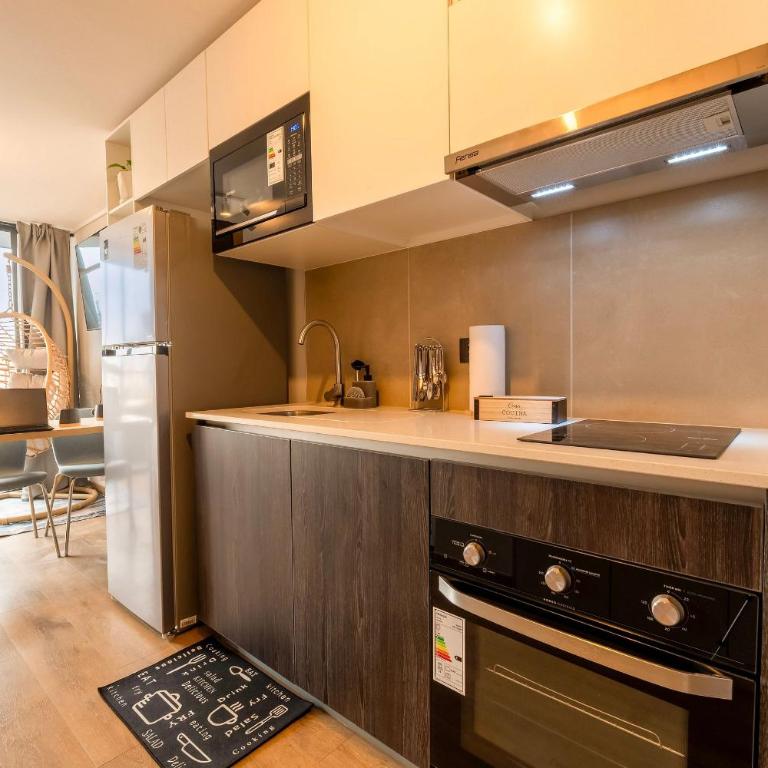 Metro Toesca a 650 m · Studio con terraza - Apartamento de 1 dormitorio - 17