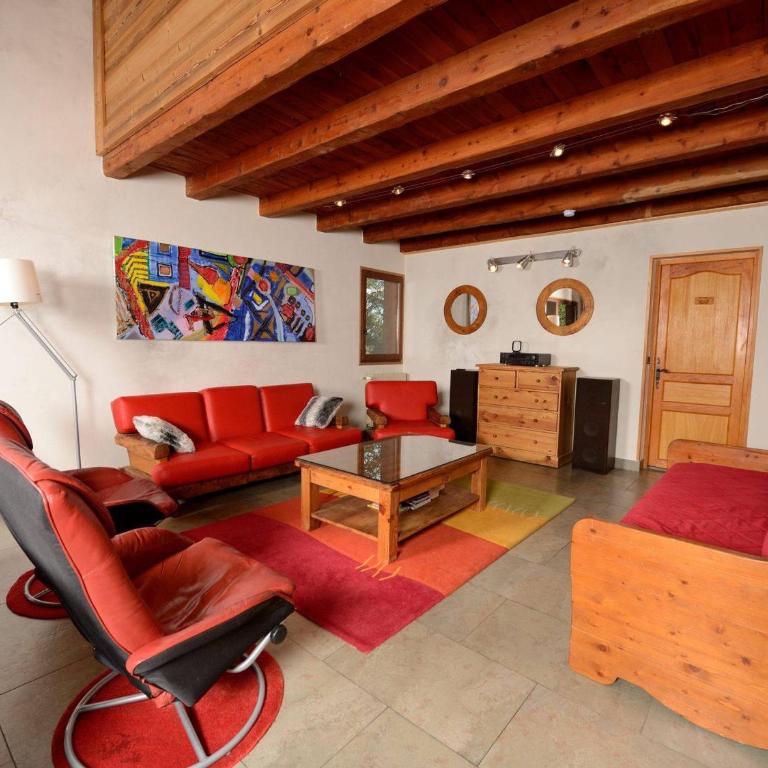 Chalet confortable, vue montagnes - 9 pers. - Chalet mit 3 Schlafzimmern - 2