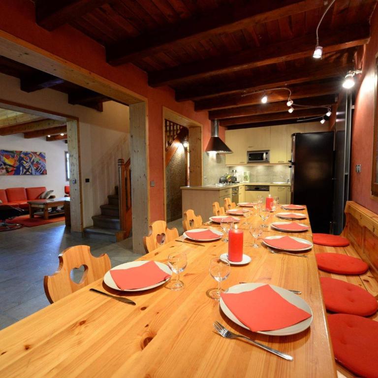 Chalet confortable, vue montagnes - 9 pers. - Chalet mit 3 Schlafzimmern - 4