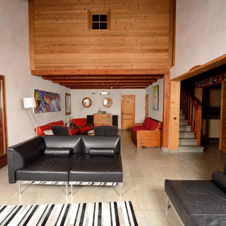 Chalet confortable, vue montagnes - 9 pers. - Chalet mit 3 Schlafzimmern - 10