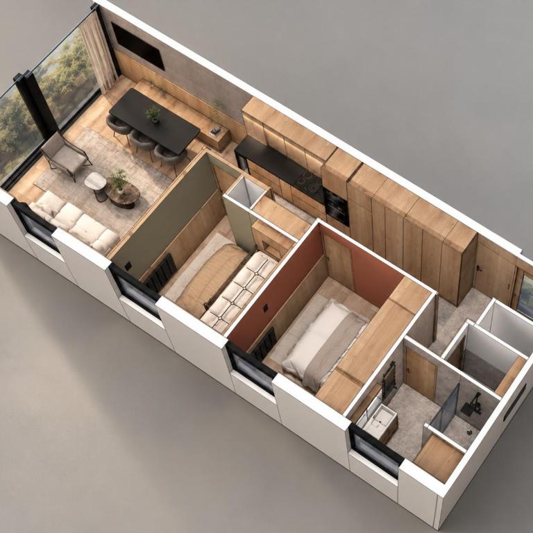 Appartement au centre, près des pistes, avec WIFI, jusqu'à 6 personnes - Appartement 1 Chambre - 3