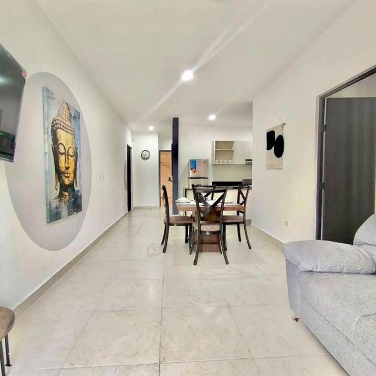 Departamento Resort privado con alberca 3 recamaras y Aire Acondicionado en Playa del Carmen ideal para familias y grupos - Appartement 3 Chambres avec Balcon - 29