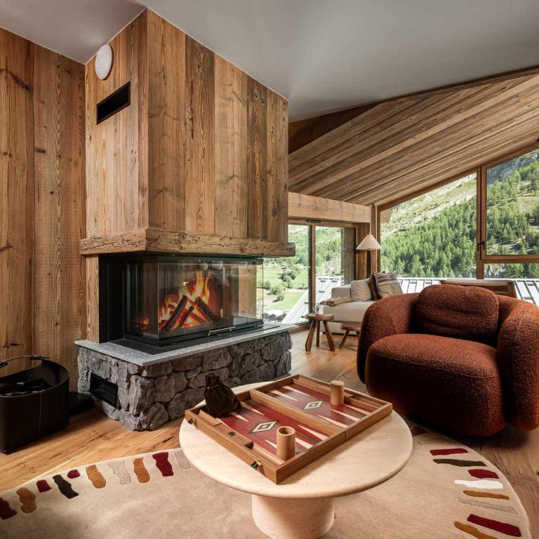 Chalet de prestige, vue montagne - 12 pers. - Chalet con 3 Camere da Letto - 3