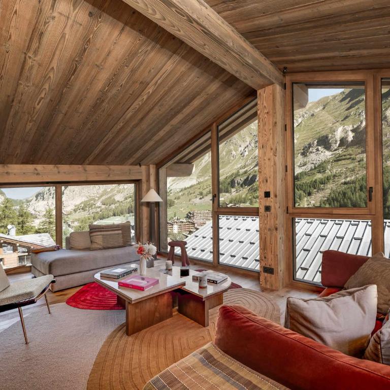 Chalet de prestige, vue montagne - 12 pers. - Chalet con 3 Camere da Letto - 7