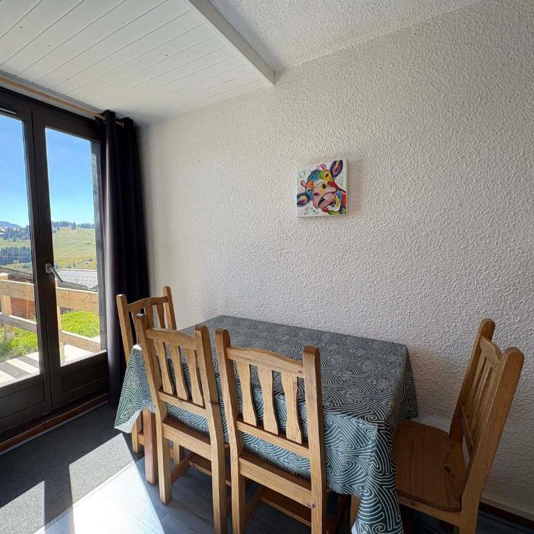 Studio cabine cosy vue sur pistes - 4 pers. - Studio - 5