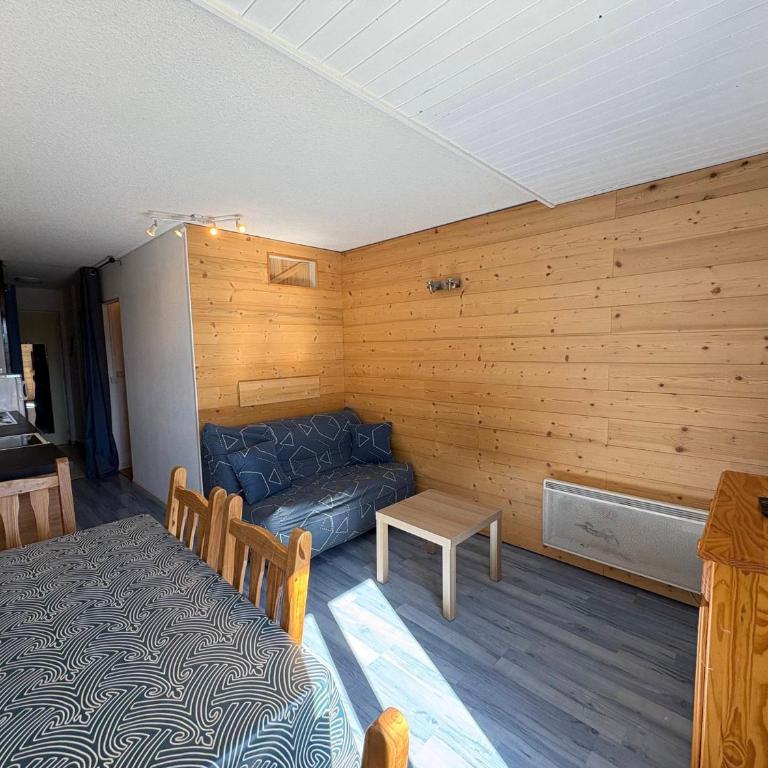 Studio cabine cosy vue sur pistes - 4 pers. - Studio - 8