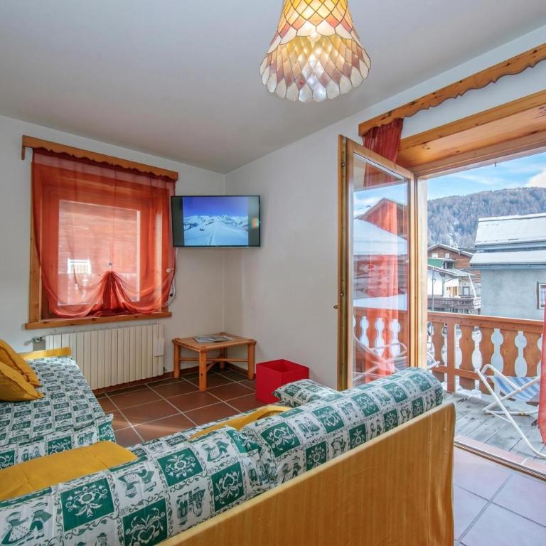 Martina Ski in - Ski out 50m - Happy Rentals - Apartment with Balcony - 5