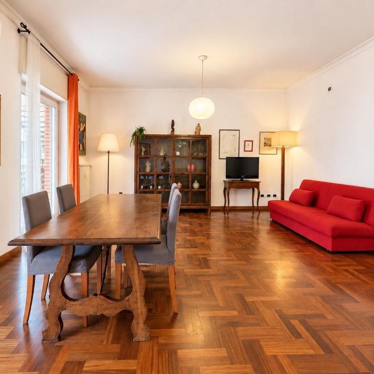 Spacious apartment for 5 - San Pietro Station - Apartment mit 2 Schlafzimmern und Balkon - 13