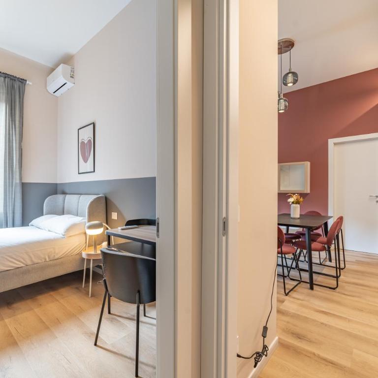 5' from Central Station, with 2 Bedrooms - Appartamento con 2 Camere da Letto e Balcone - 14