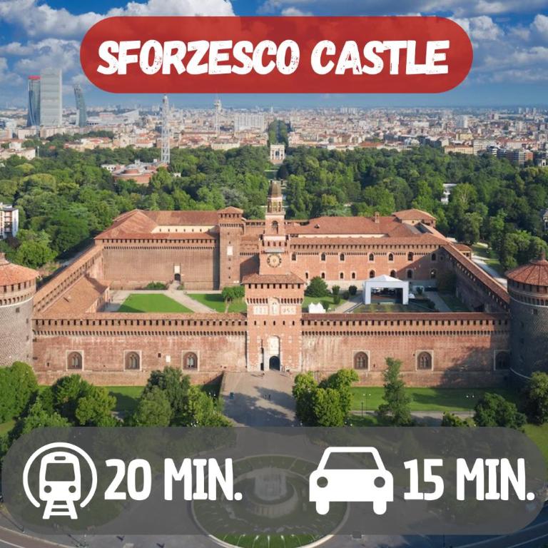 5' from Central Station, with 2 Bedrooms - Appartamento con 2 Camere da Letto e Balcone - 23