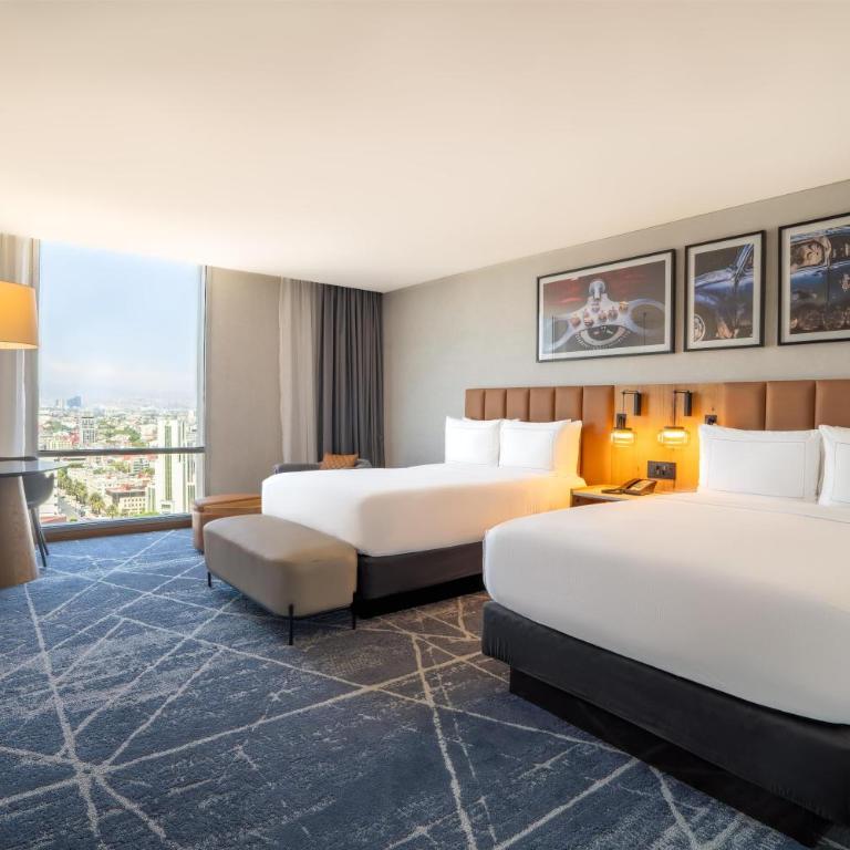 Hilton Mexico City Reforma - Habitación Exclusiva con 2 camas dobles - 8