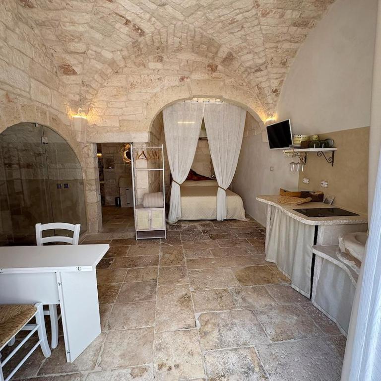 Romantic Stone Suite with Private Whirlpool Tub - Apartment mit 1 Schlafzimmer - 12