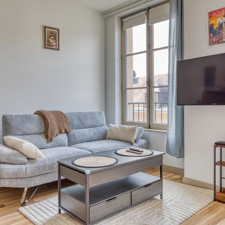 Célestine mignon F2 en centre ville de Rouen - Proximité Donjon de Rouen - Appartement 1 chambre - 2