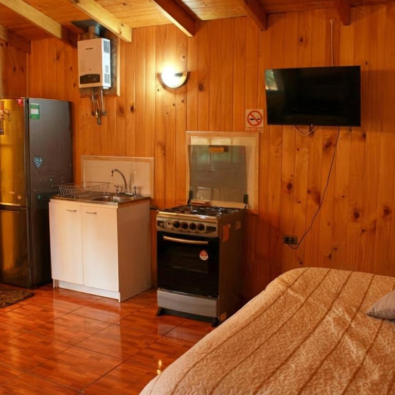 Cabañas Vientos del Sur Licán-ray - One-Bedroom Apartment - 3