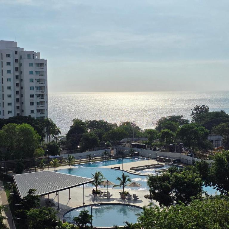 Santa Marina, Playa, Piscinas y vista al mar - Apartamento de 1 dormitorio - 36