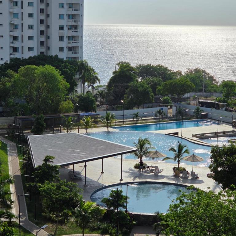 Santa Marina, Playa, Piscinas y vista al mar - Apartamento de 1 dormitorio - 47