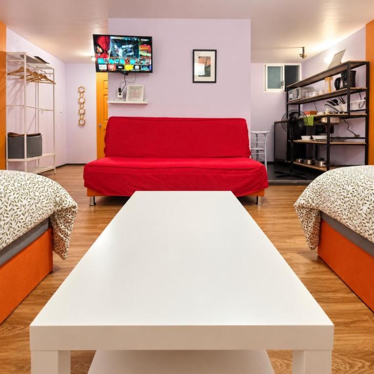 Suite Naranja para hasta 5 huéspedes | Cocina equipada, Wi-Fi rápido y excelente ubicación - Casa - 7
