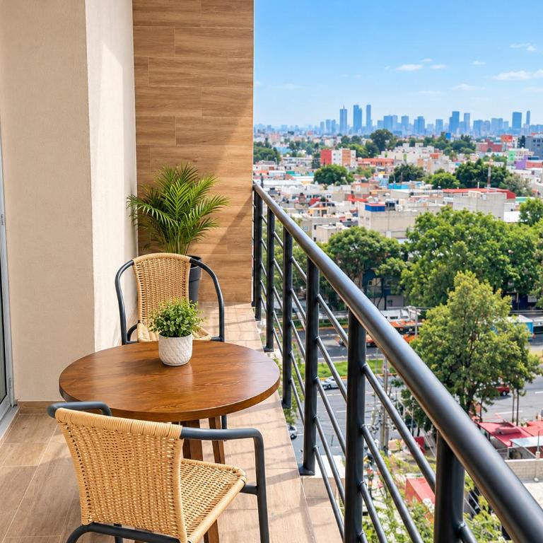 Apartamento cerca estadio GNP, Autódromo y Aeropuerto - Apartamento de 2 dormitorios - 5