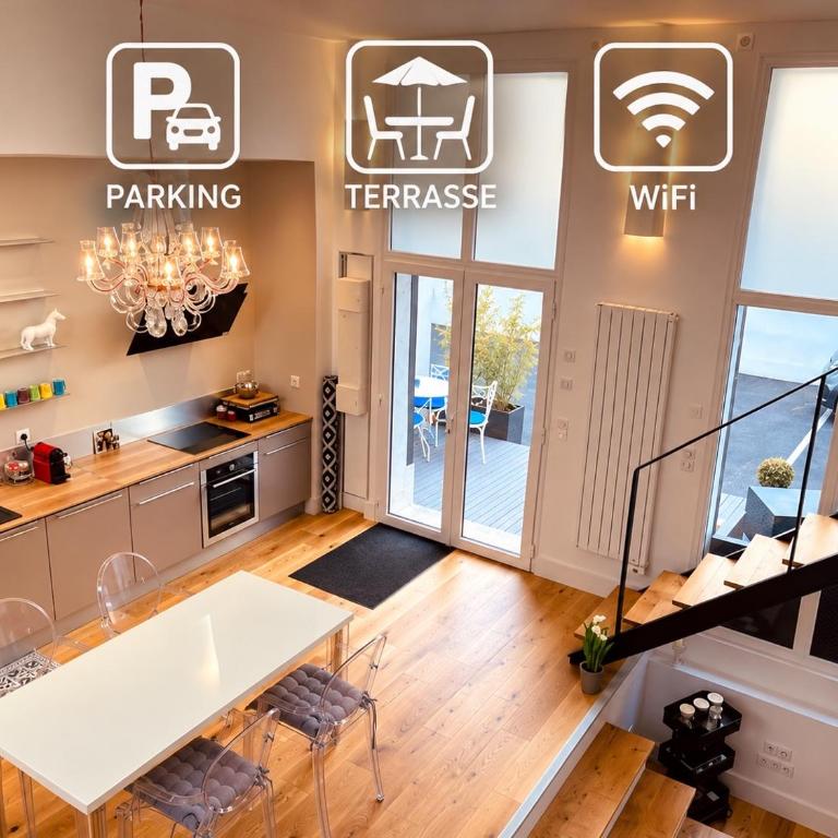 Loft Reims - Parking gratuit - Appartamento con 1 Camera da Letto - 1