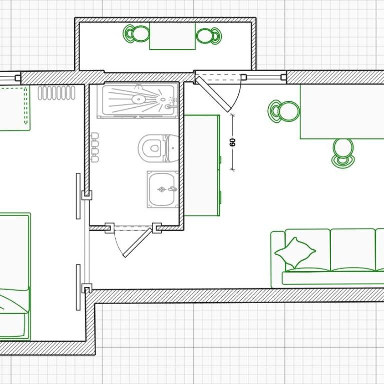 Caesar's Nest - Appartamento con 1 Camera da Letto - 64