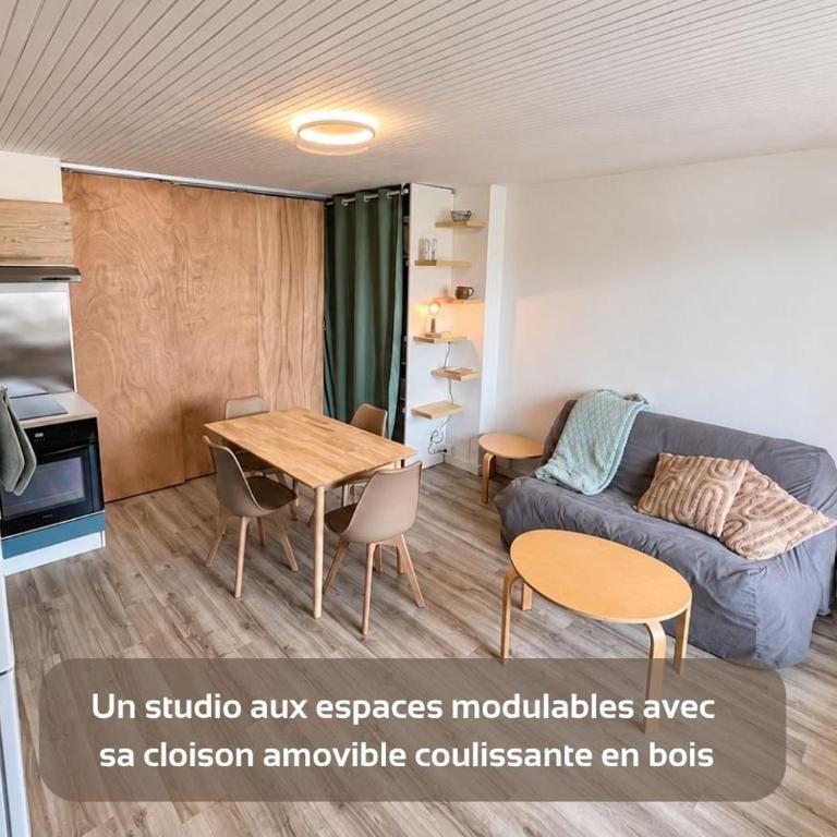 Studio 4 pers - Serre Chevalier Aravet, pied des pistes - Studio with Mountain View - 20