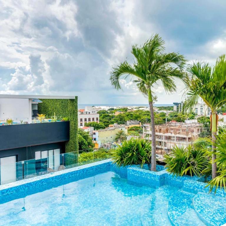Rooftop Pool Vibes Steps To 5Th Avenue & Beach - Apartment mit 1 Schlafzimmer und Balkon - 15